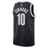 Dres Brooklyn Nets Ben Simmons 10 Nike 2022-23 Icon Edition Crno Swingman